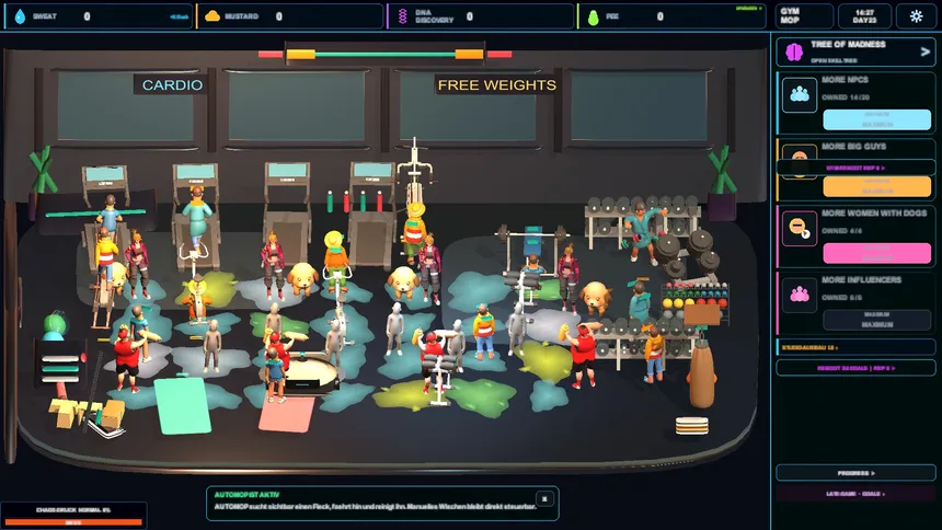 Скриншот 6 к игре Gym Mop Tycoon