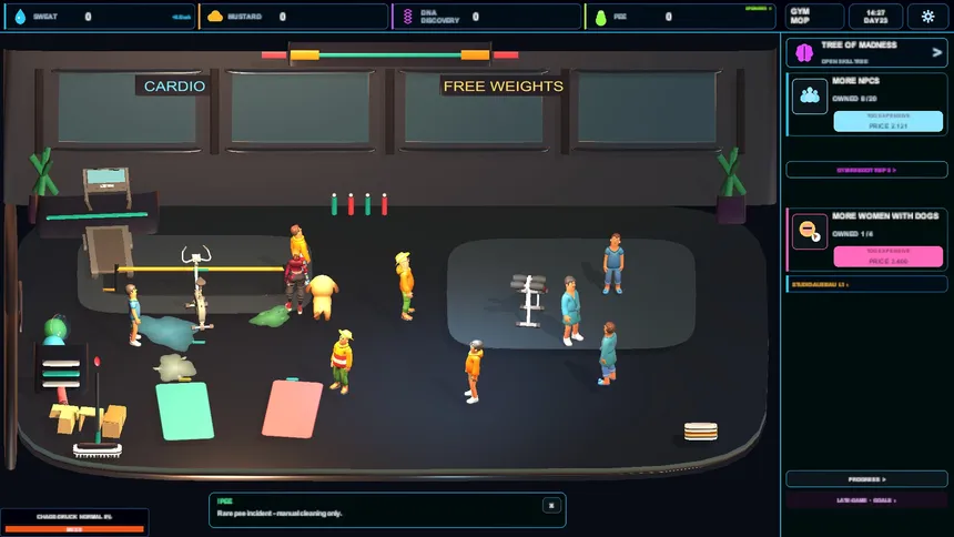 Скриншот 7 к игре Gym Mop Tycoon