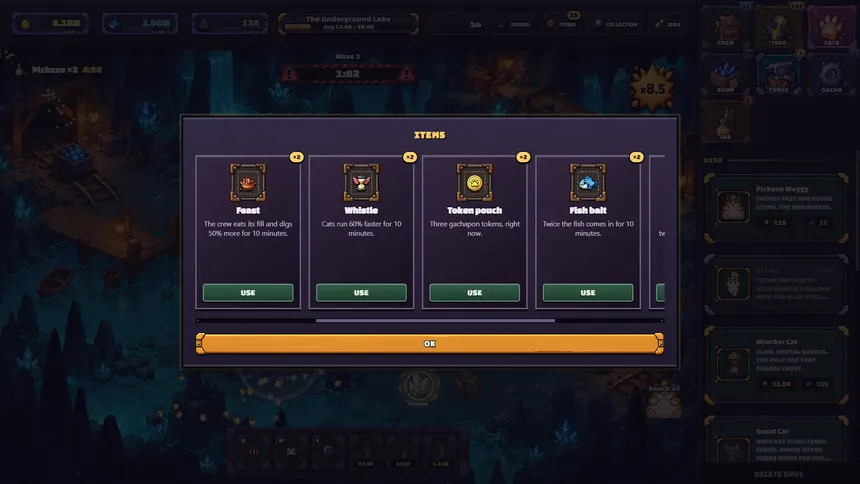 Скриншот 6 к игре Miners Cat Revolution