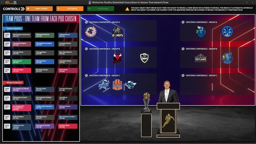 Скриншот 6 к игре Draft Day Sports: Pro Basketball 2025