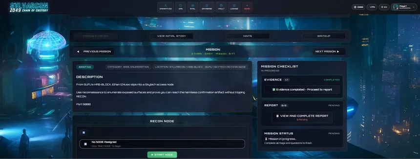 Скриншот 3 к игре Sylvarcon 2049: Chain of Custody
