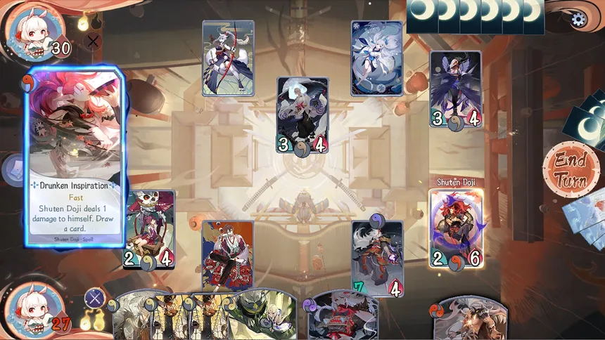 Скриншот 2 к игре Onmyoji：the card game