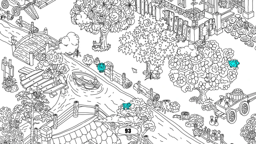 Скриншот 5 к игре 100 hidden rams