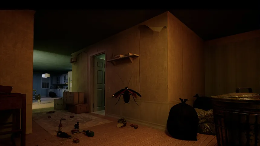 Скриншот 4 к игре Cockroach Simulator household survivor
