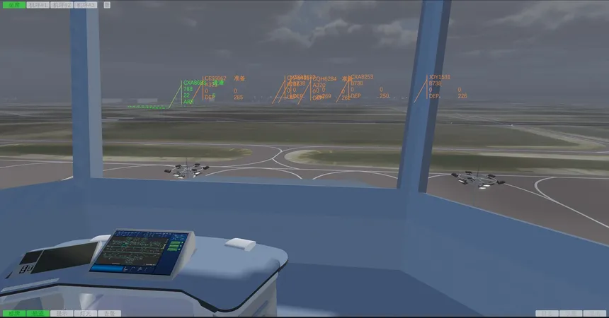 Скриншот 1 к игре sim4D ATC