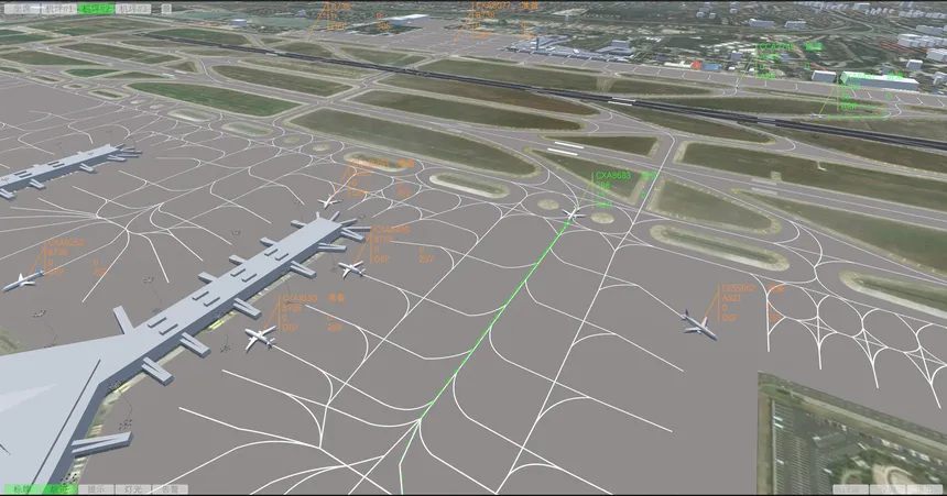 Скриншот 5 к игре sim4D ATC