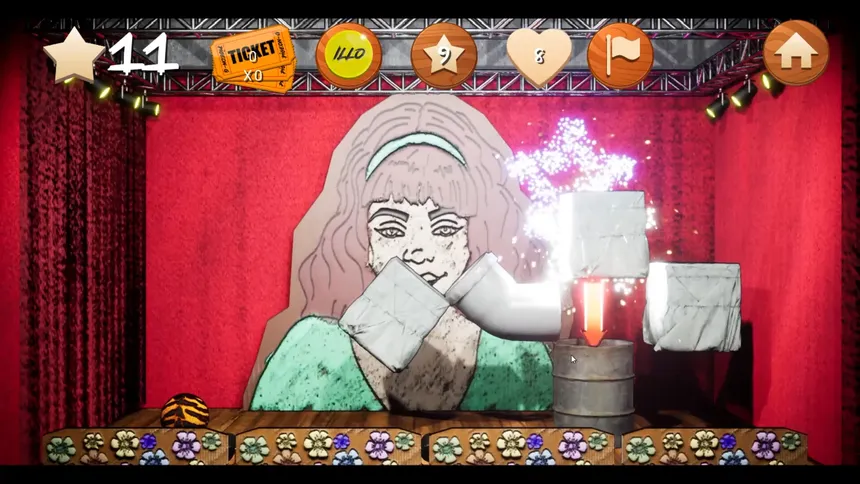 Скриншот 3 к игре Шоу-бал: Жизнь тигра - Show Ball: Tiger Life
