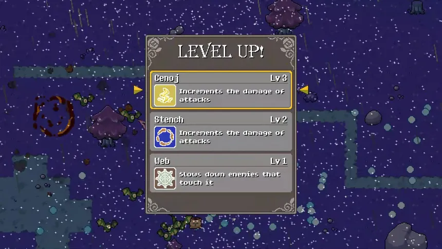 Скриншот 3 к игре Whispike Survivors - Sword of the Necromancer