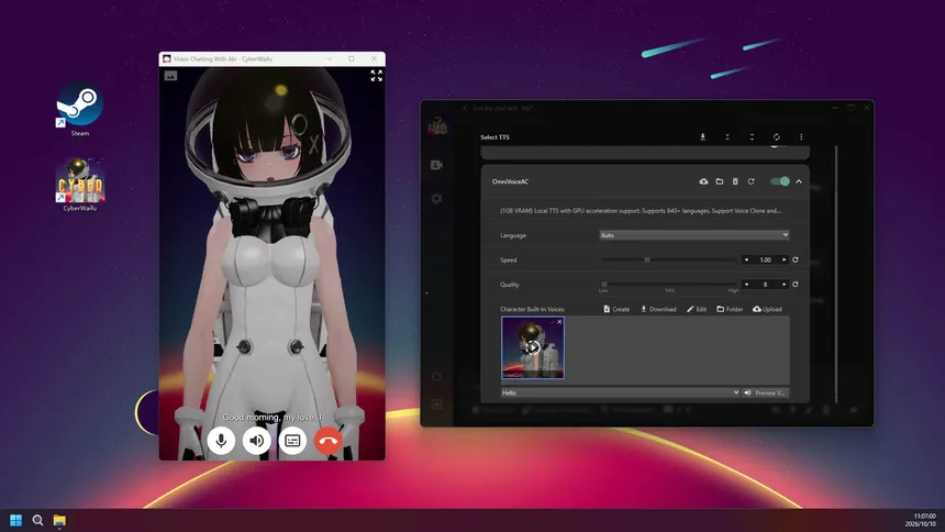 Скриншот 5 к игре CyberWaifu
