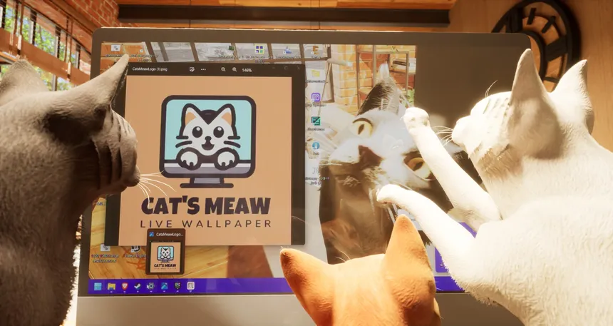 Скриншот 5 к игре Cat's Meow Live Wallpaper