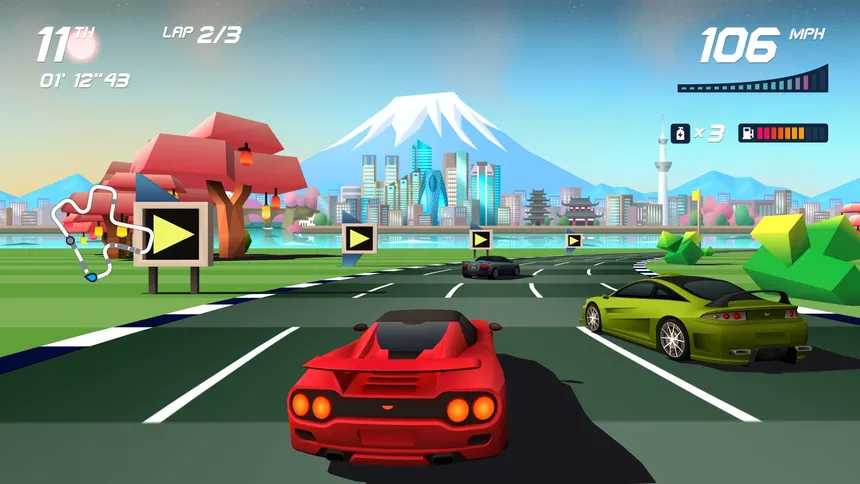 Скриншот 1 к игре Horizon Chase Turbo