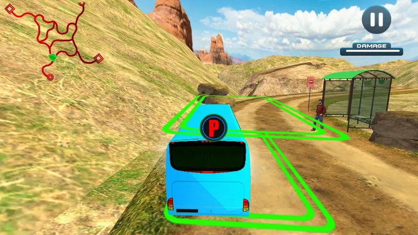 Скриншот 6 к игре Village Bus Driver Simulator