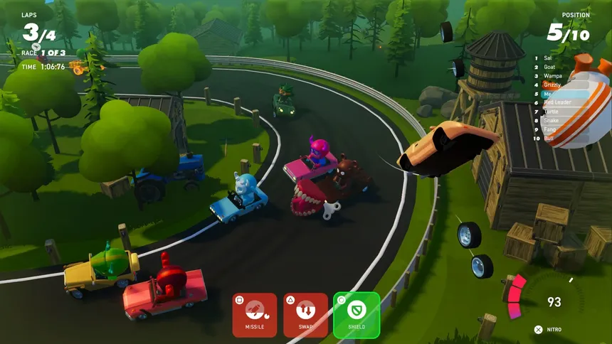 Скриншот 3 к игре Monster Racing League