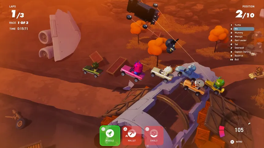Скриншот 5 к игре Monster Racing League