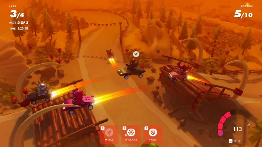 Скриншот 7 к игре Monster Racing League