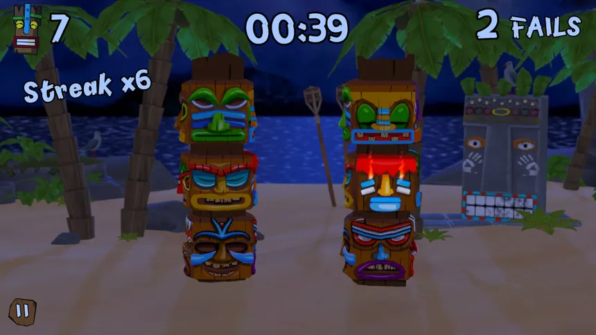 Скриншот 3 к игре Tiki Tiki: The Tropical Memory Game