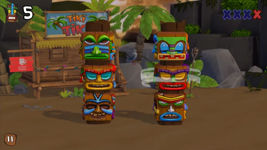 Скриншот 4 к игре Tiki Tiki: The Tropical Memory Game