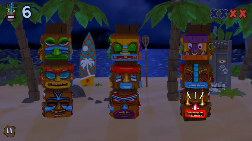 Скриншот 5 к игре Tiki Tiki: The Tropical Memory Game