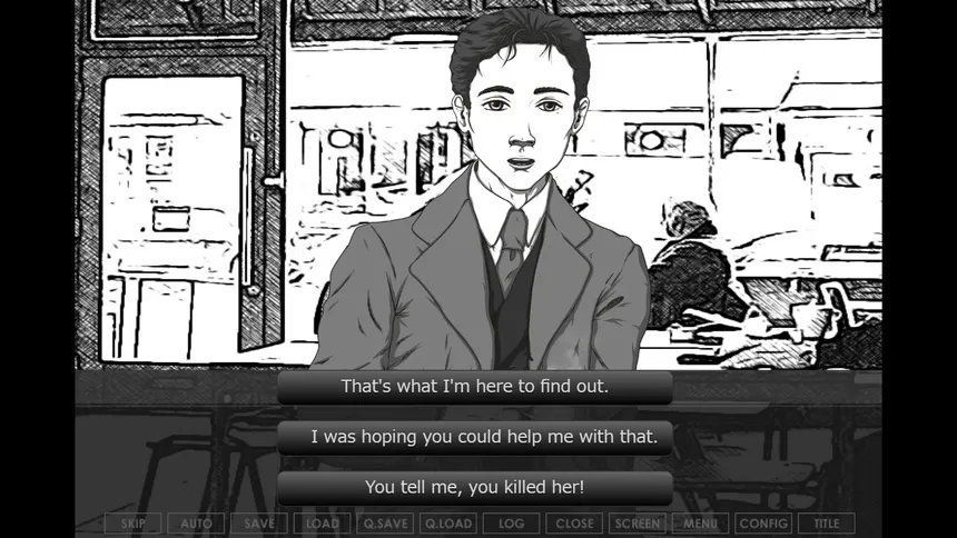 Скриншот 2 к игре Dead-End Detective: The Sixpence Strangler