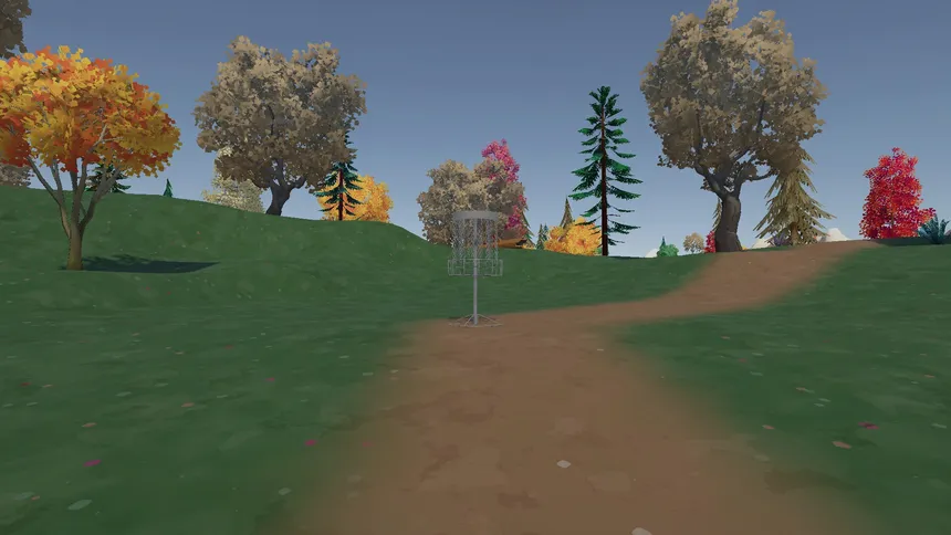 Скриншот 1 к игре Trippy's Disc Golf