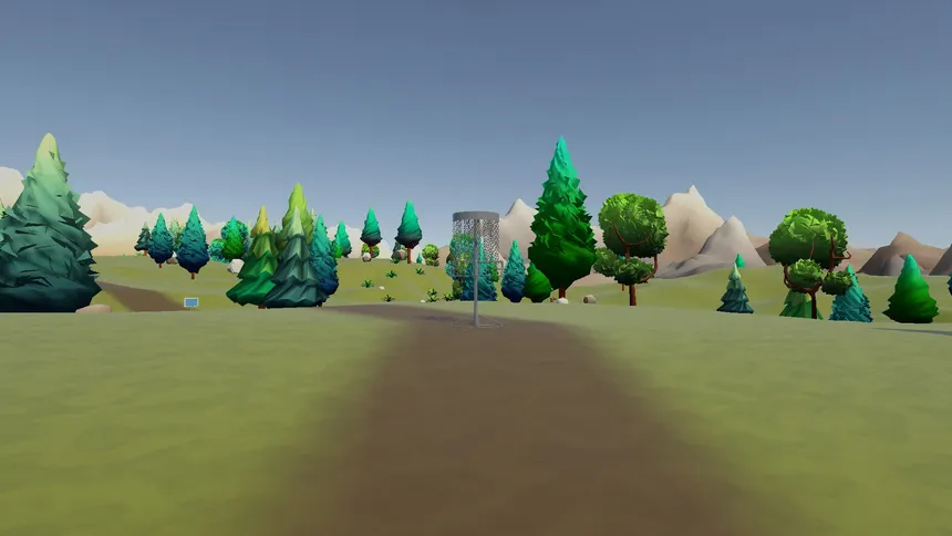 Скриншот 2 к игре Trippy's Disc Golf