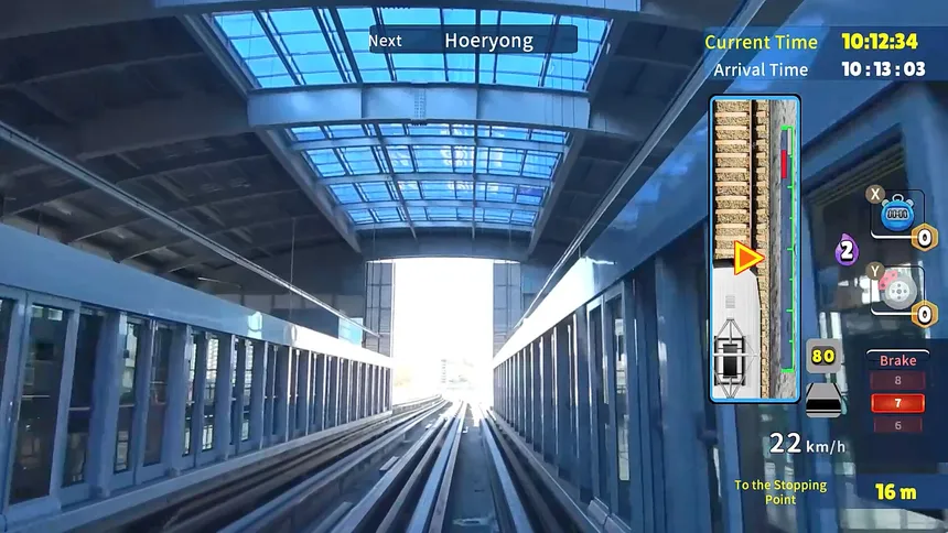 Скриншот 7 к игре Korean Rail Driving Tour-LRT Uijeongbu