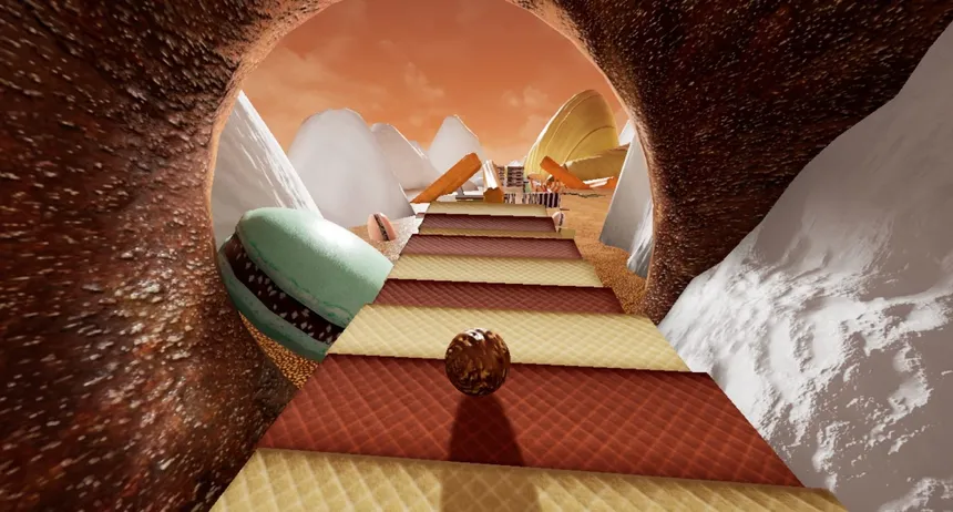 Скриншот 1 к игре A Chocolate World (the impossible game)
