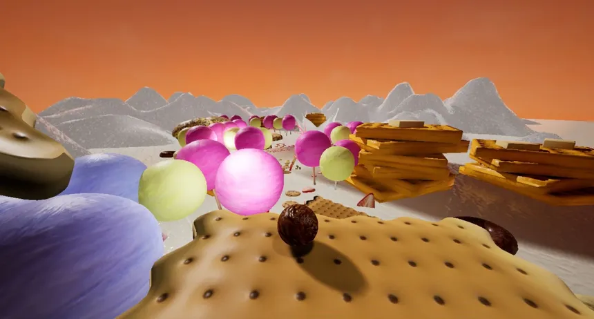 Скриншот 2 к игре A Chocolate World (the impossible game)