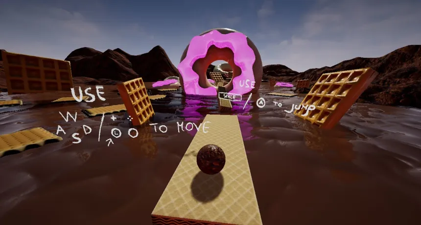 Скриншот 3 к игре A Chocolate World (the impossible game)