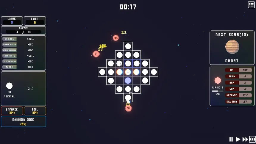 Скриншот 2 к игре Random Core Defense