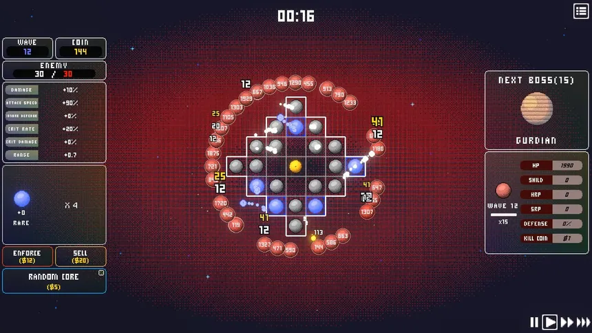 Скриншот 3 к игре Random Core Defense
