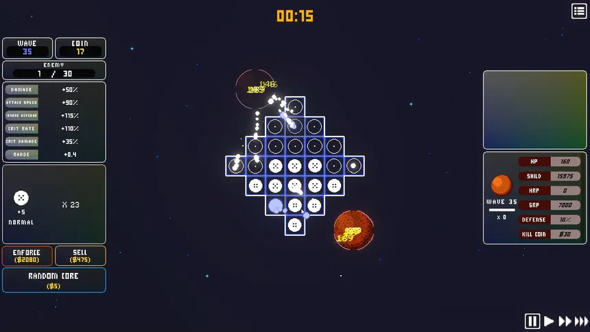 Скриншот 5 к игре Random Core Defense