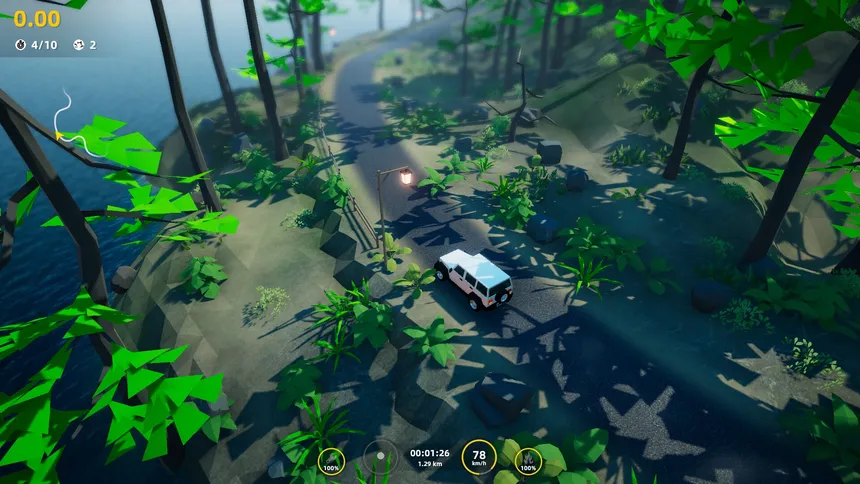 Скриншот 1 к игре Joyride : Lowpoly World