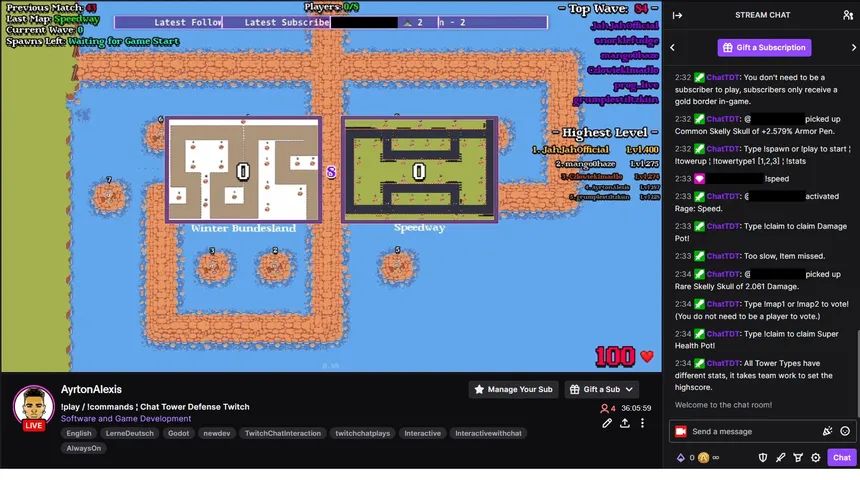 Скриншот 8 к игре ChatTDT: Tower Defense Twitch
