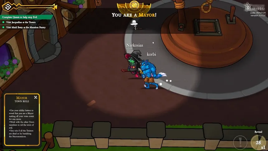 Скриншот 1 к игре Traitors in Salem