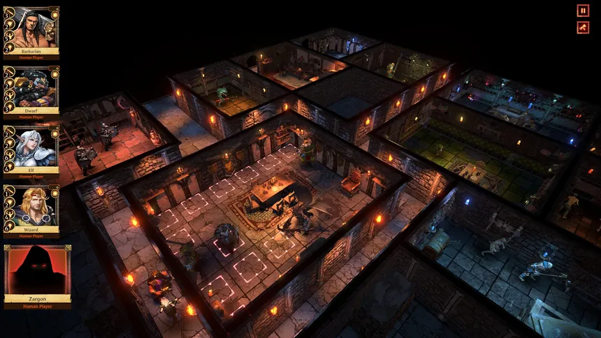 Скриншот 1 к игре HeroQuest: Digital Edition