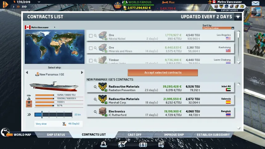 Скриншот 4 к игре TransOcean: The Shipping Company