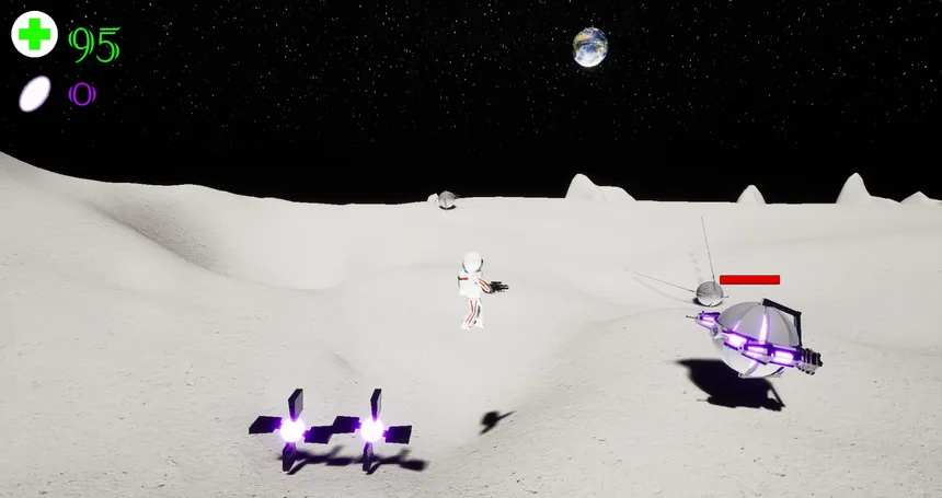 Скриншот 4 к игре Astro Mission: Moon