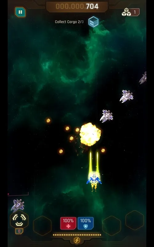 Скриншот 2 к игре Galaxy Splitter