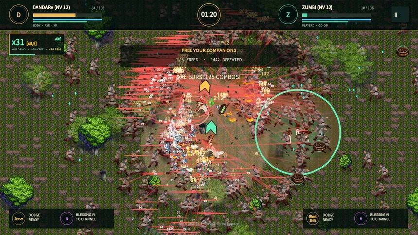 Скриншот 3 к игре Capoeirogue