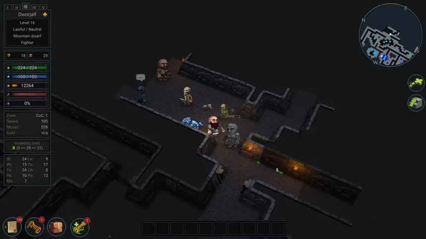 Скриншот 7 к игре Ultimate ADOM - Caverns of Chaos