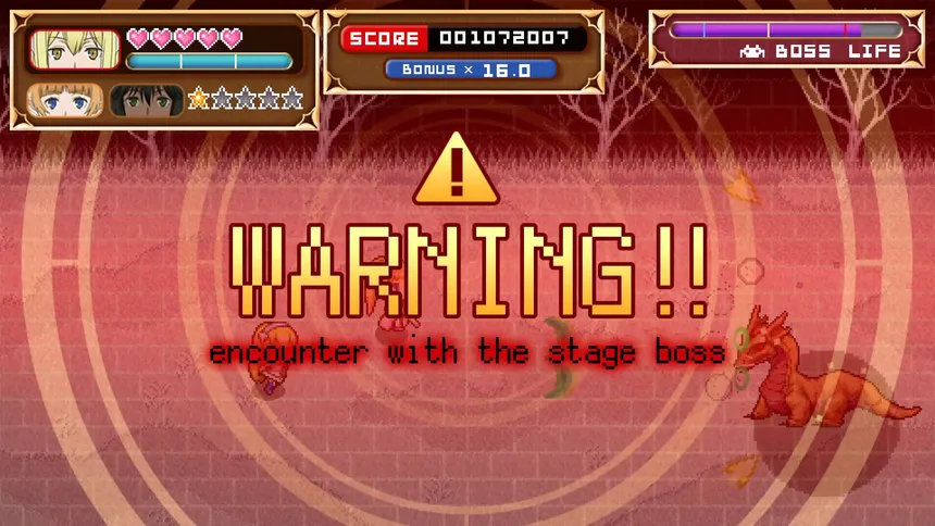 Скриншот 2 к игре Is It Wrong to Try to Shoot 'em Up Girls in a Dungeon?