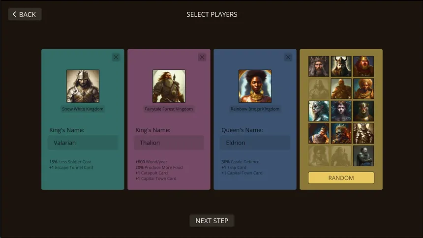 Скриншот 1 к игре The Fallen Kingdoms