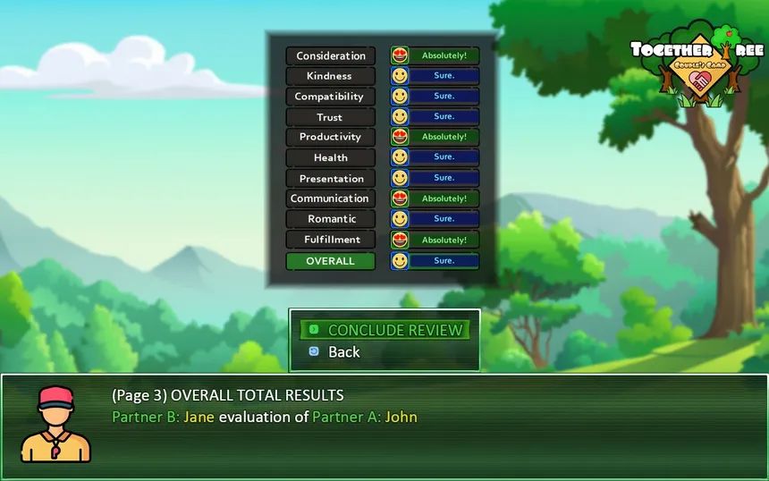 Скриншот 3 к игре Together Tree: Couple's Camp