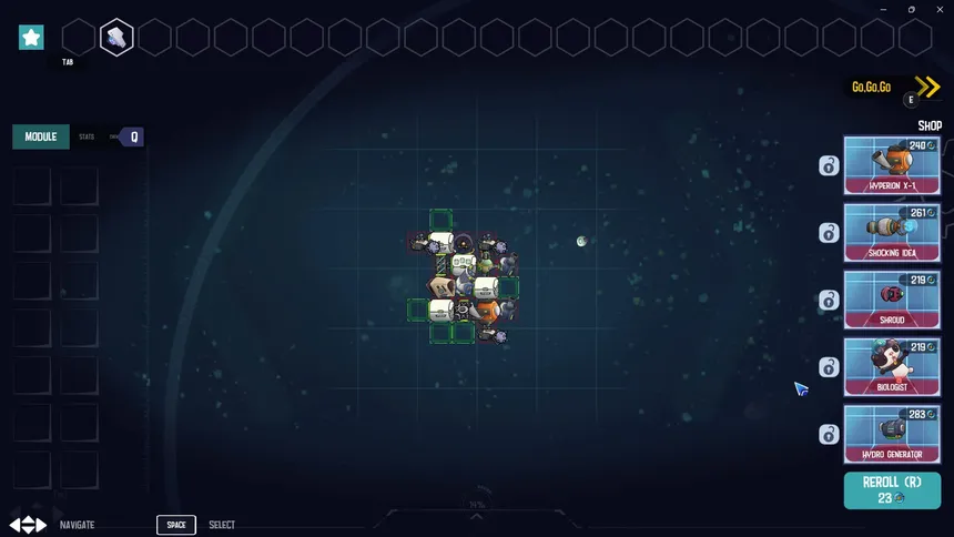 Скриншот 1 к игре Starship Scramble