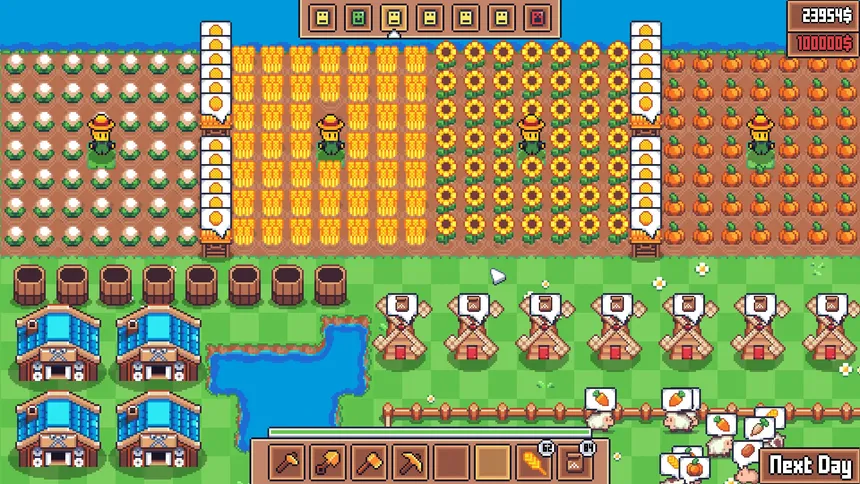 Скриншот 1 к игре Another Farm Roguelike