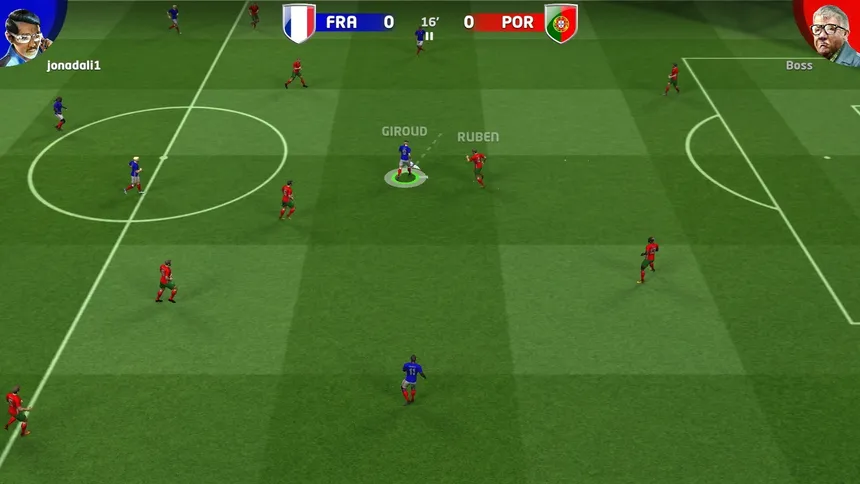 Скриншот 1 к игре Sociable Soccer 25