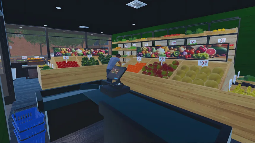 Скриншот 1 к игре GreenGrocer Simulator