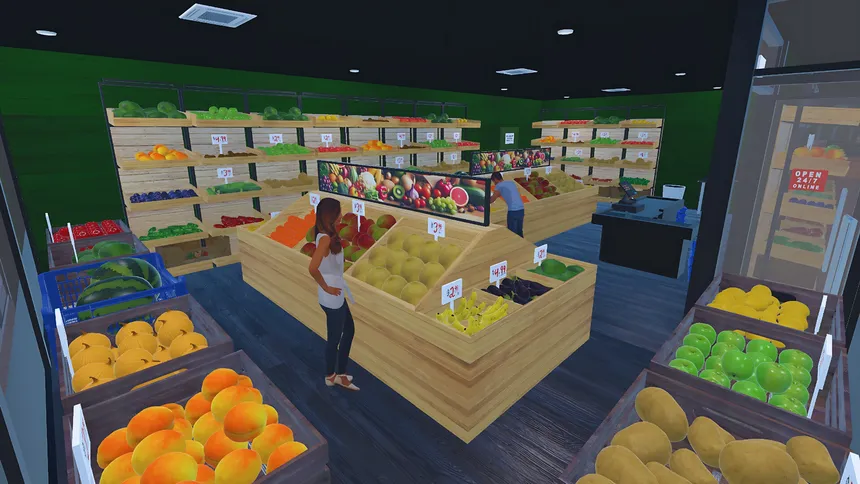 Скриншот 2 к игре GreenGrocer Simulator