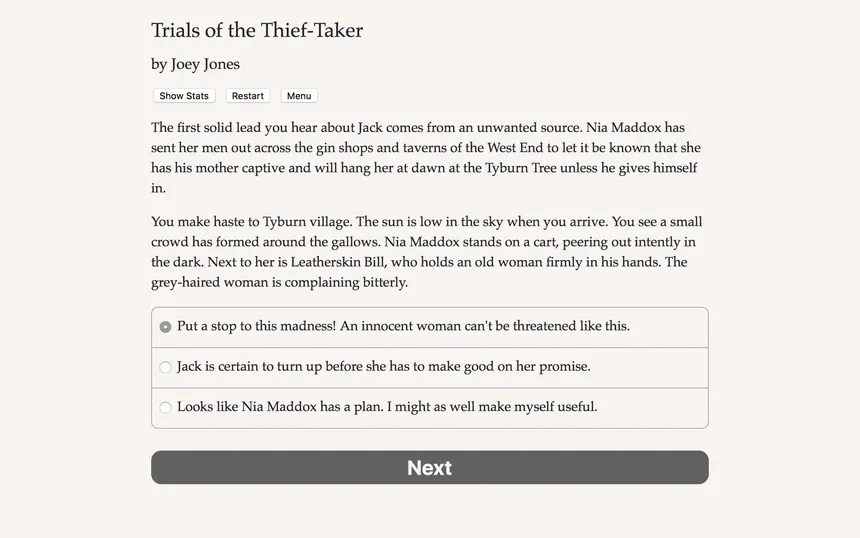 Скриншот 4 к игре Trials of the Thief-Taker